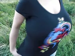 კარლა squirming მისი მასიური dick
